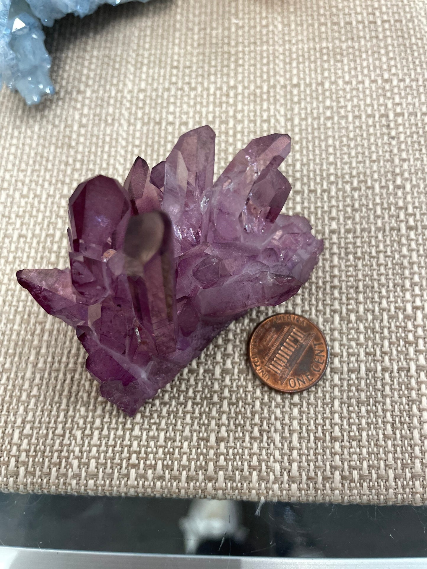 Purple Mist Quartz Cluster #1