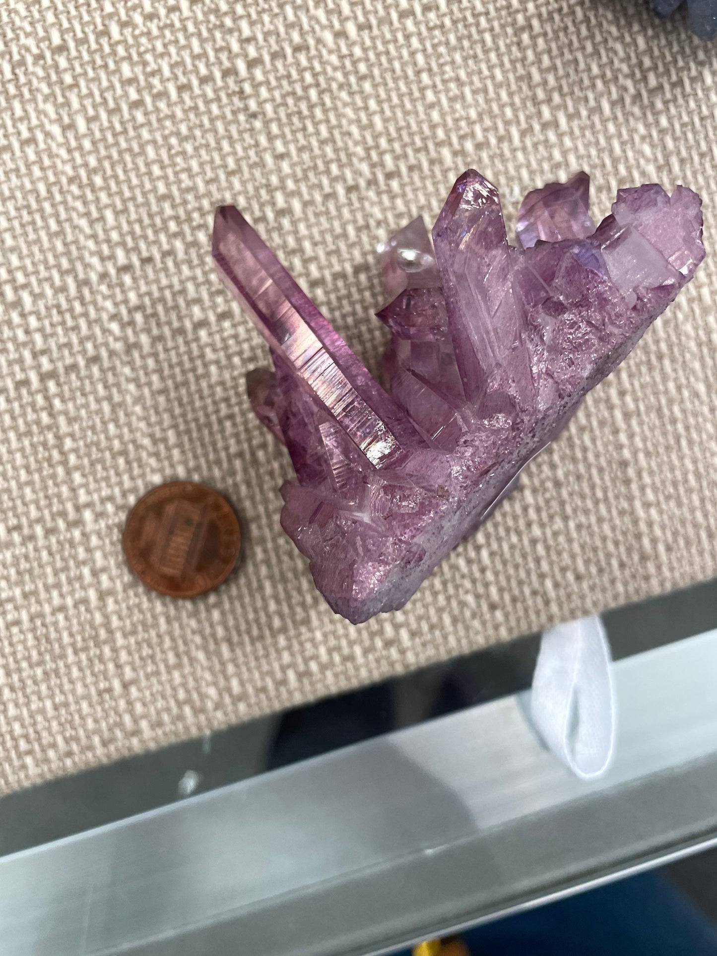 Purple Mist Quartz Cluster #1