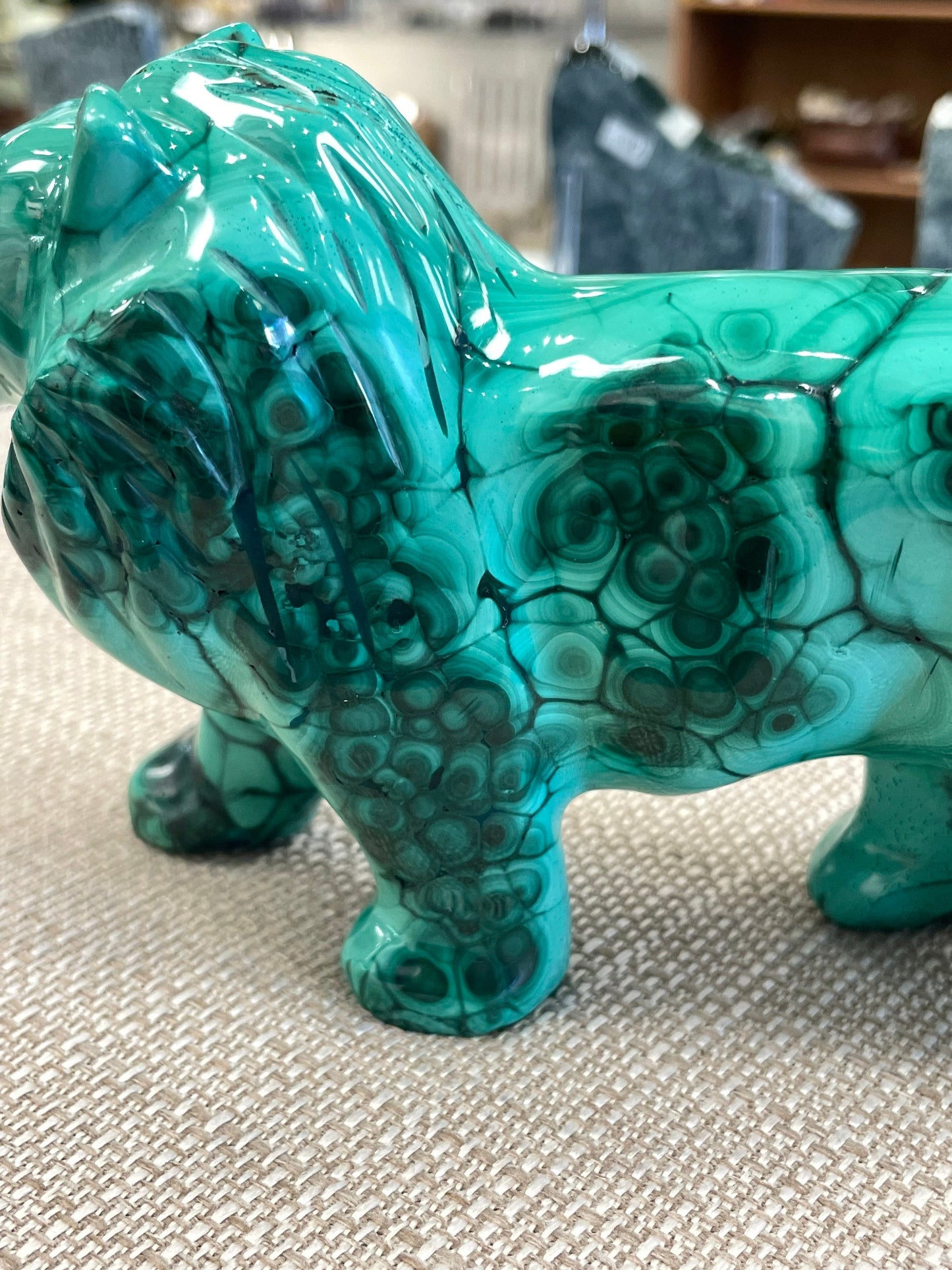 Malachite Lion!