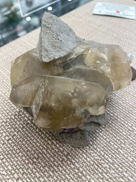 Calcite with Fluorite Specimen