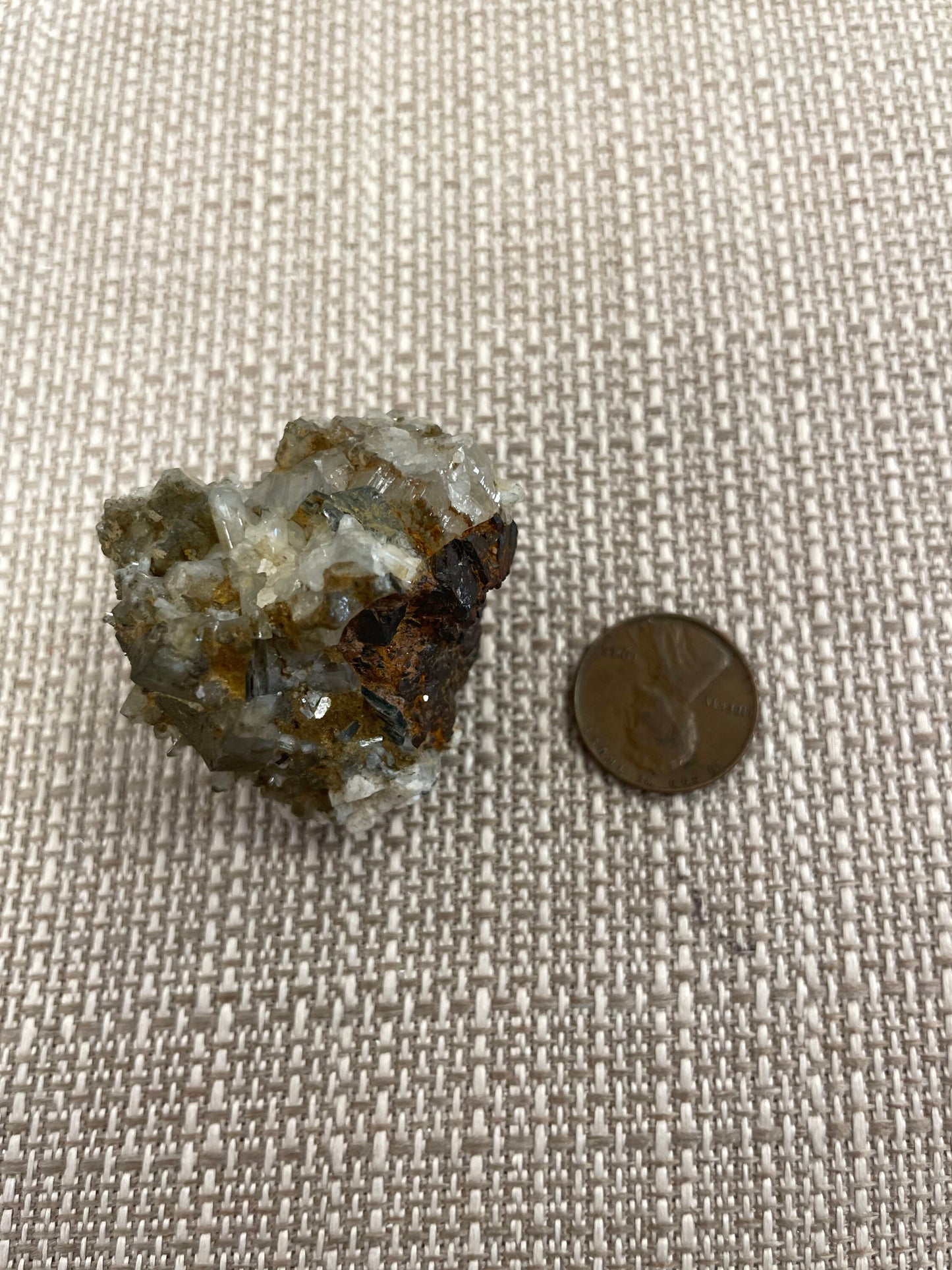 Phenakite with Fluorite