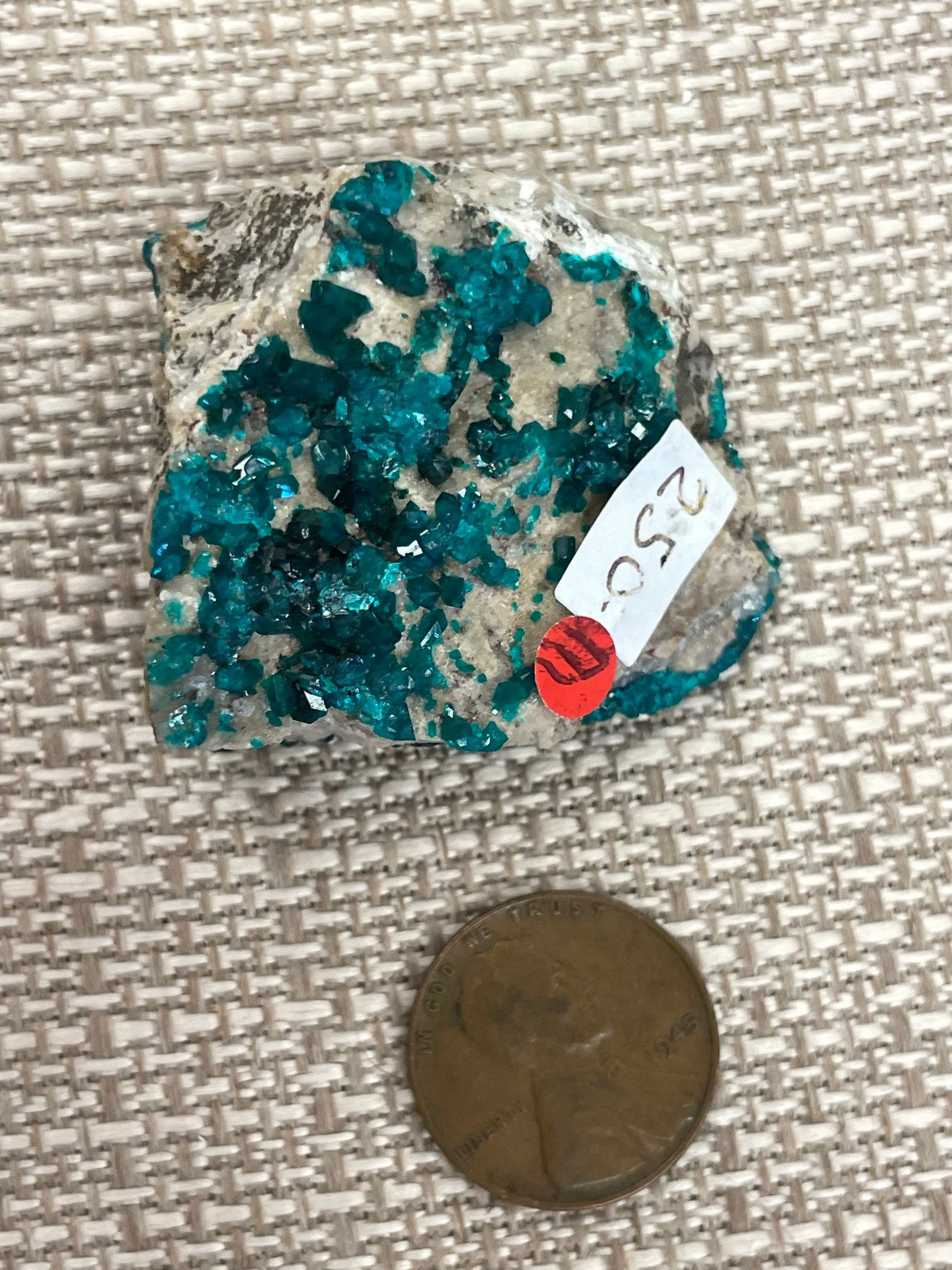 Raw Dioptase Specimen