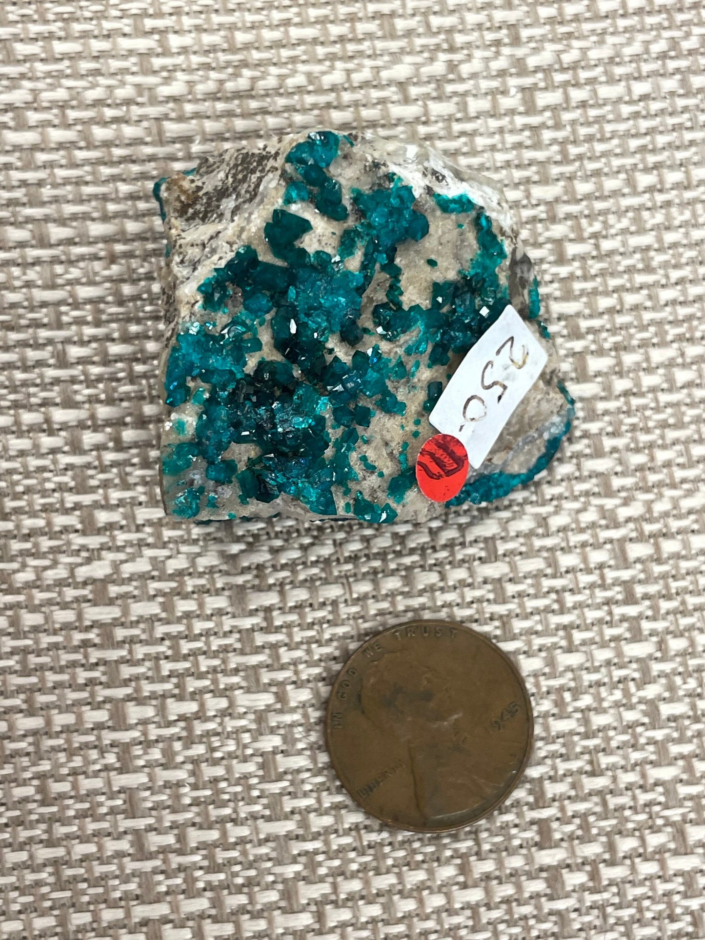 Raw Dioptase Specimen