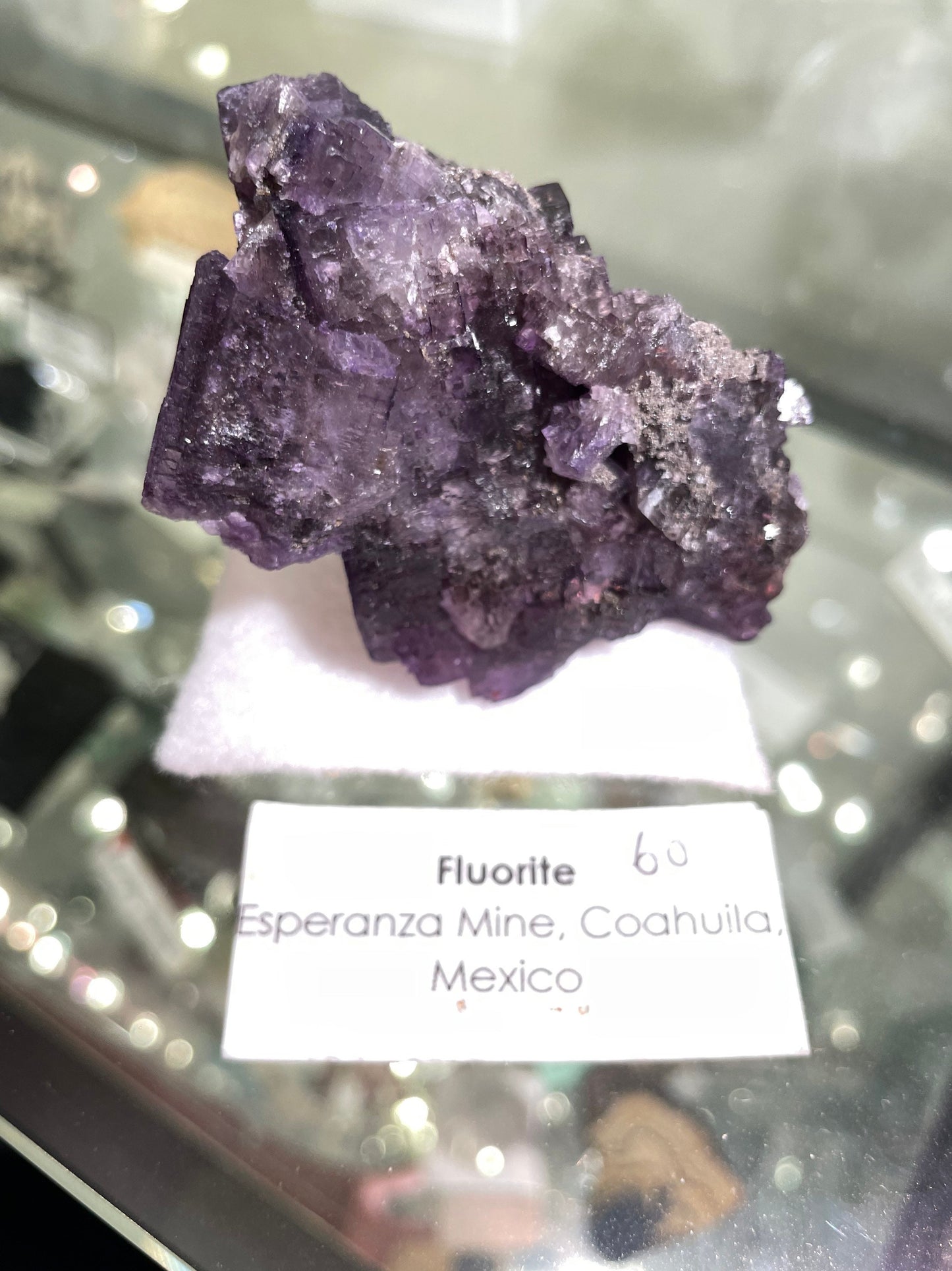 Puprle Fluorite Specimen