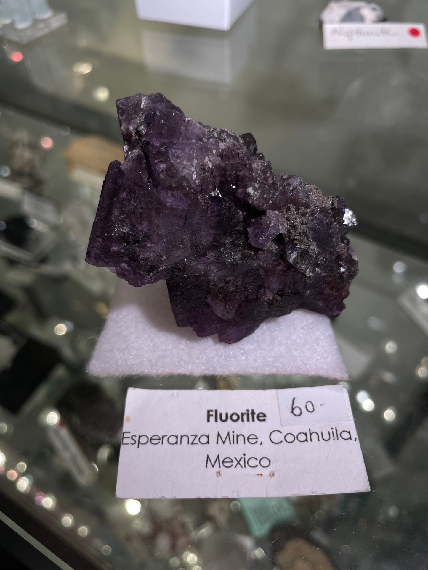 Puprle Fluorite Specimen