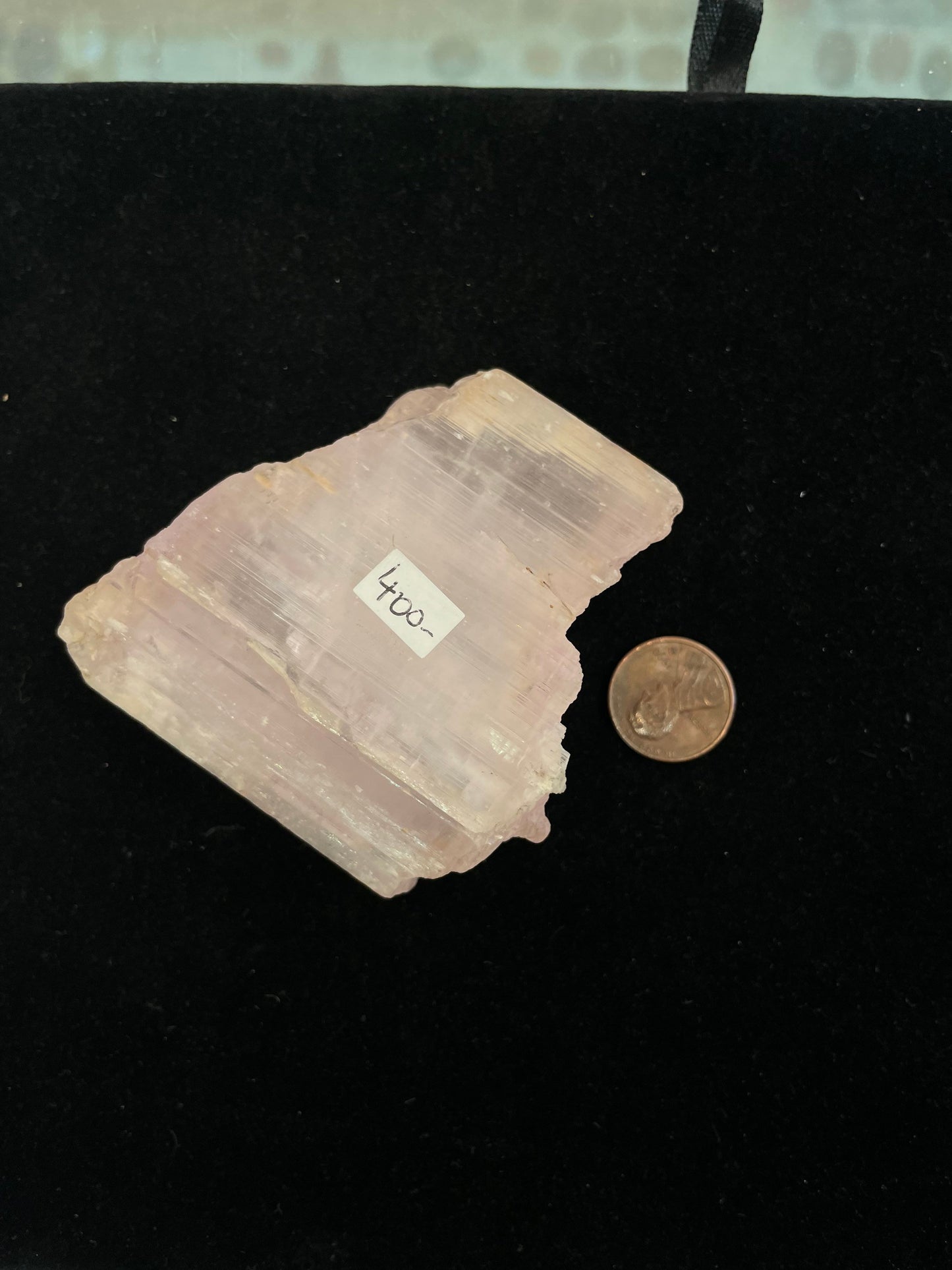 Raw Kunzite Specimen