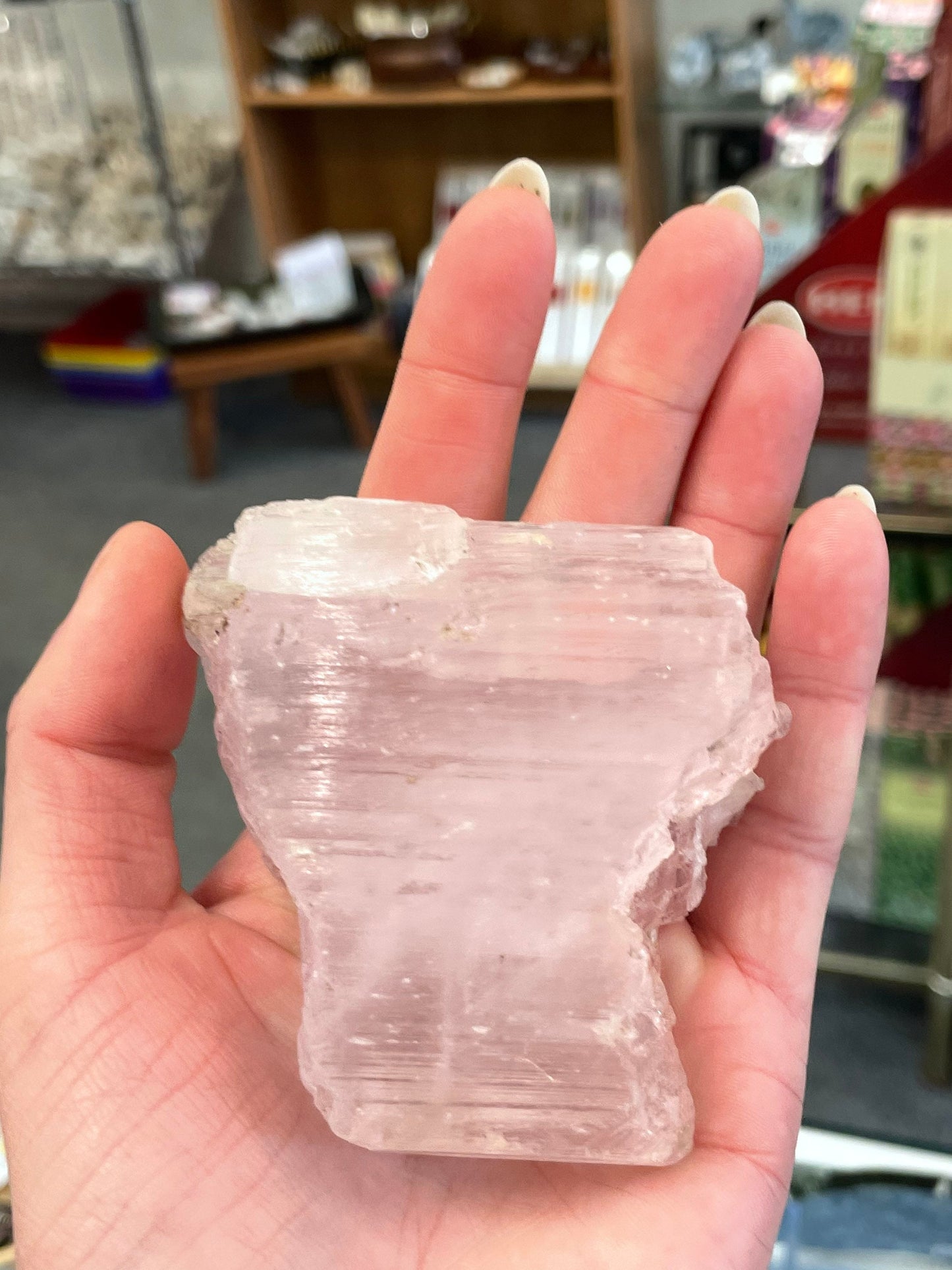 Raw Kunzite Specimen