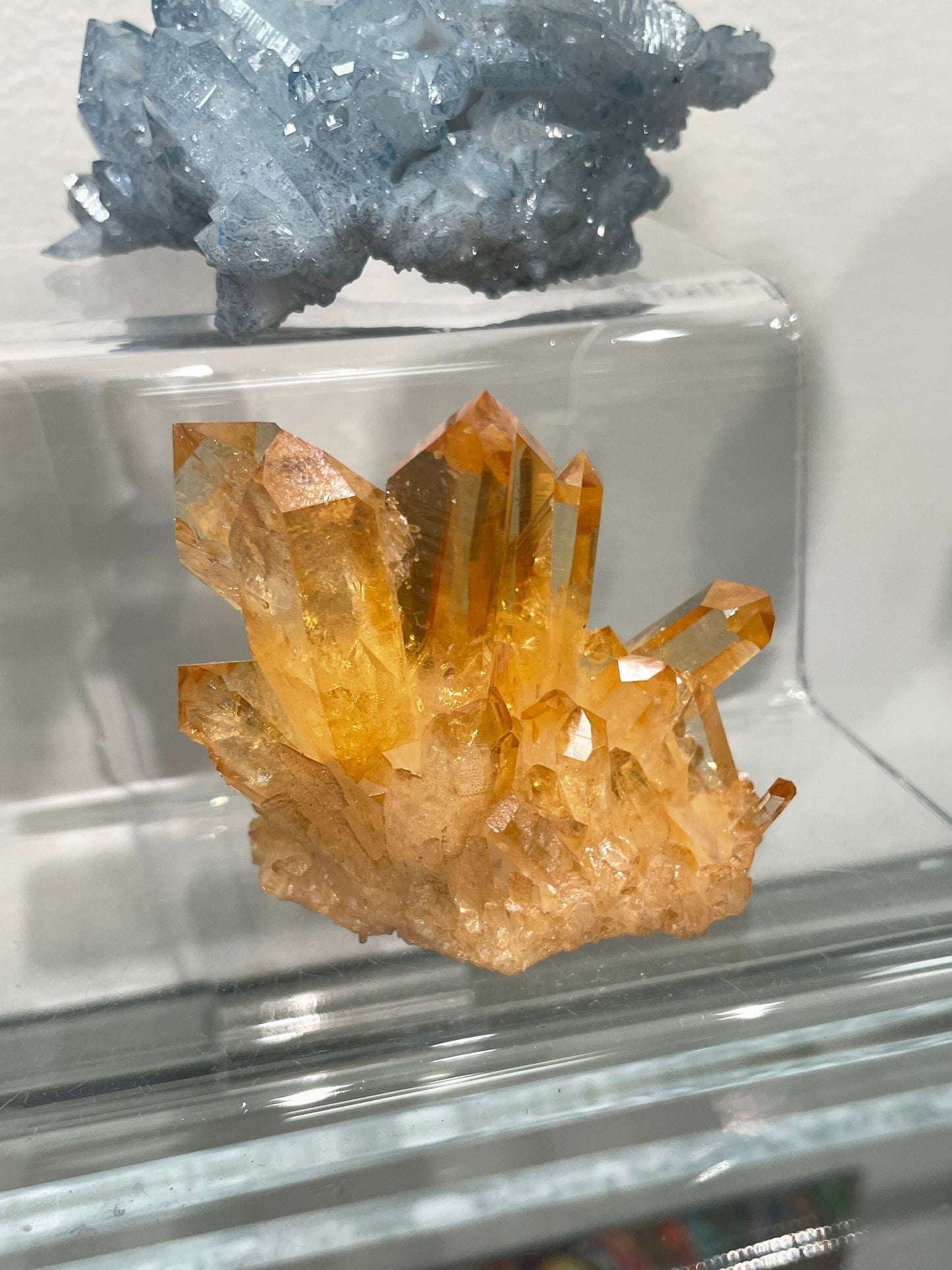 Sunrise Mist Quartz Cluster #1