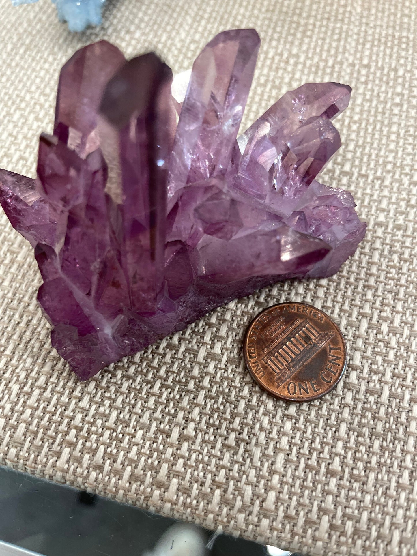 Purple Mist Quartz Cluster #1