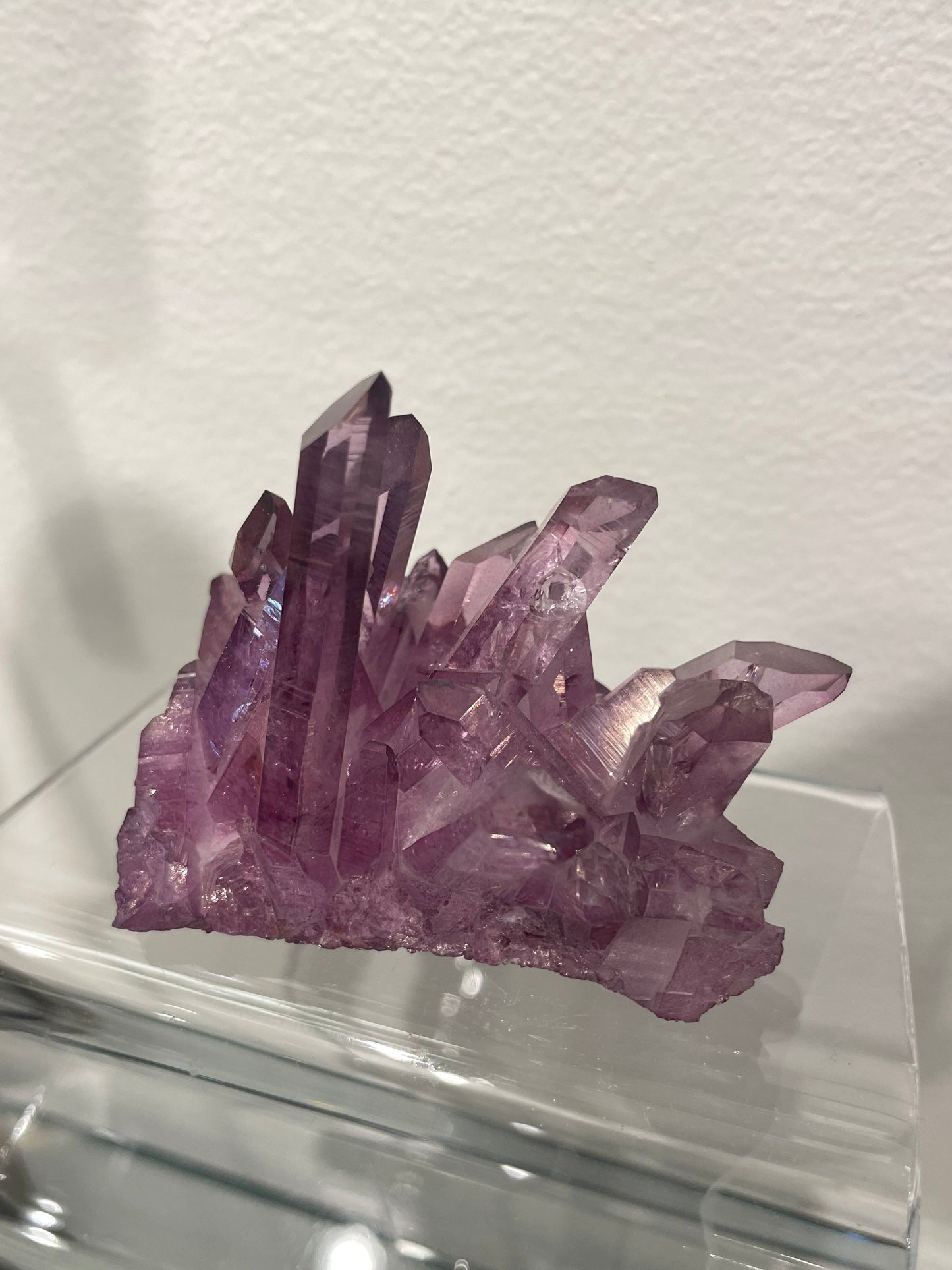 Purple Mist Quartz Cluster #1