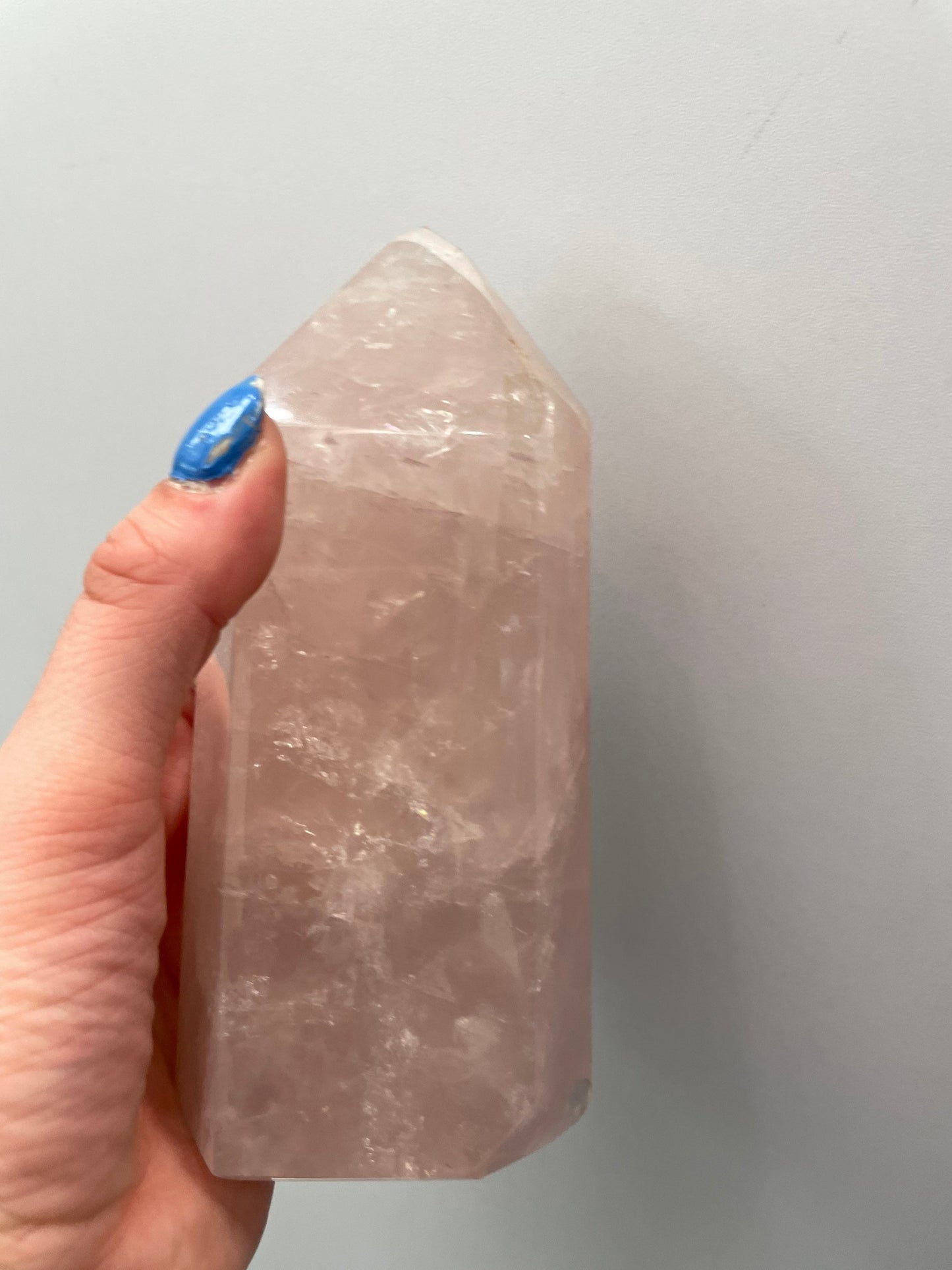 Large Rose Quartz Tower