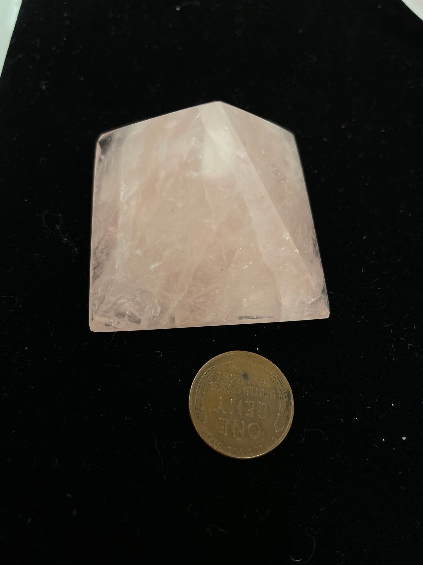 Rose Quartz Pyramid