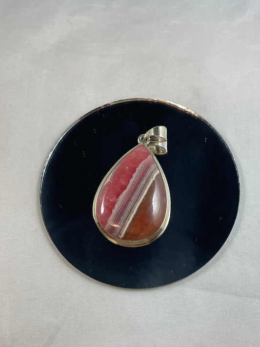 Rhodochrosite Pendant!