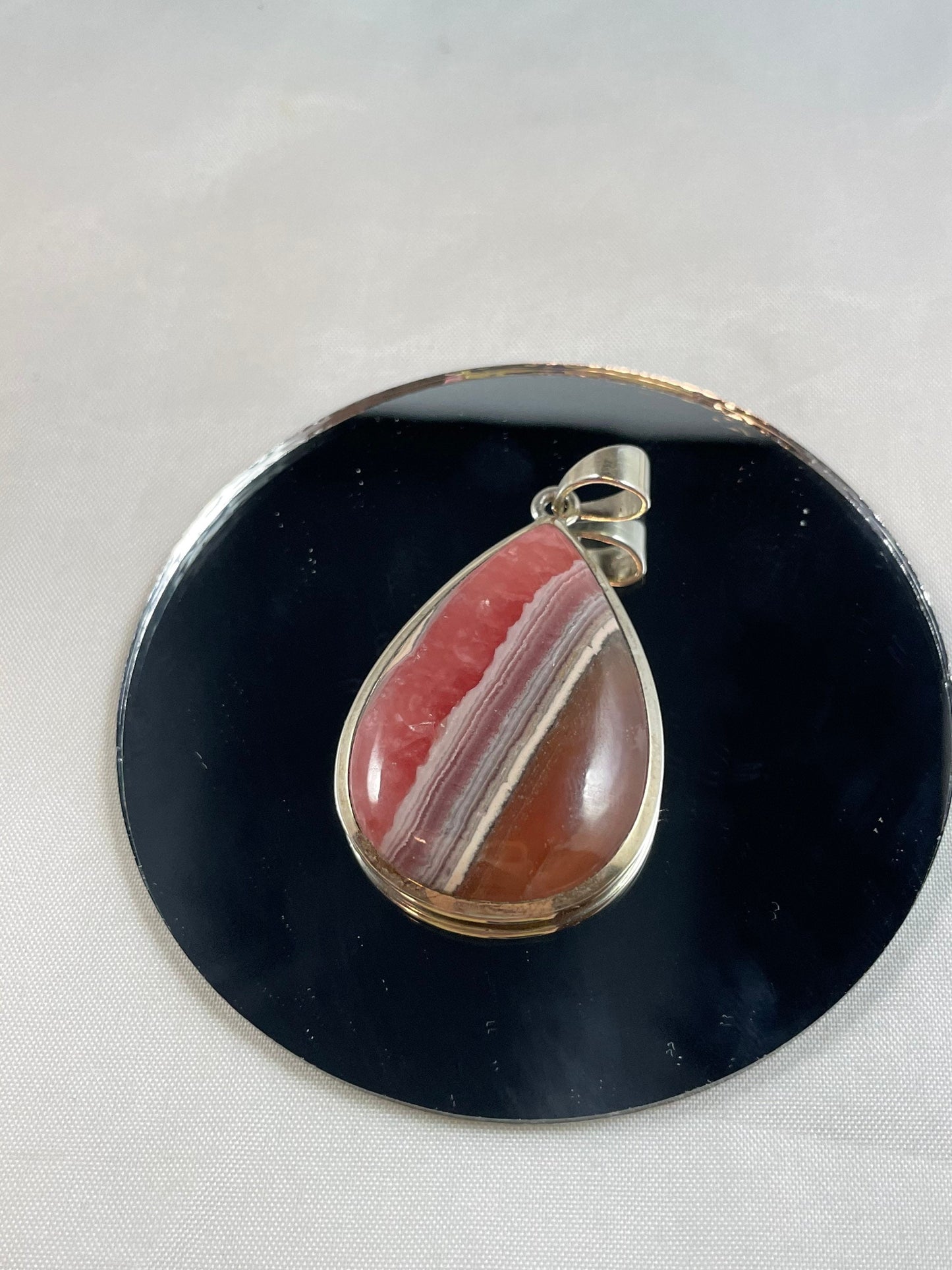 Rhodochrosite Pendant!