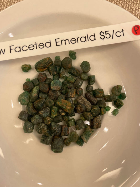 Raw Ethiopian Emeralds