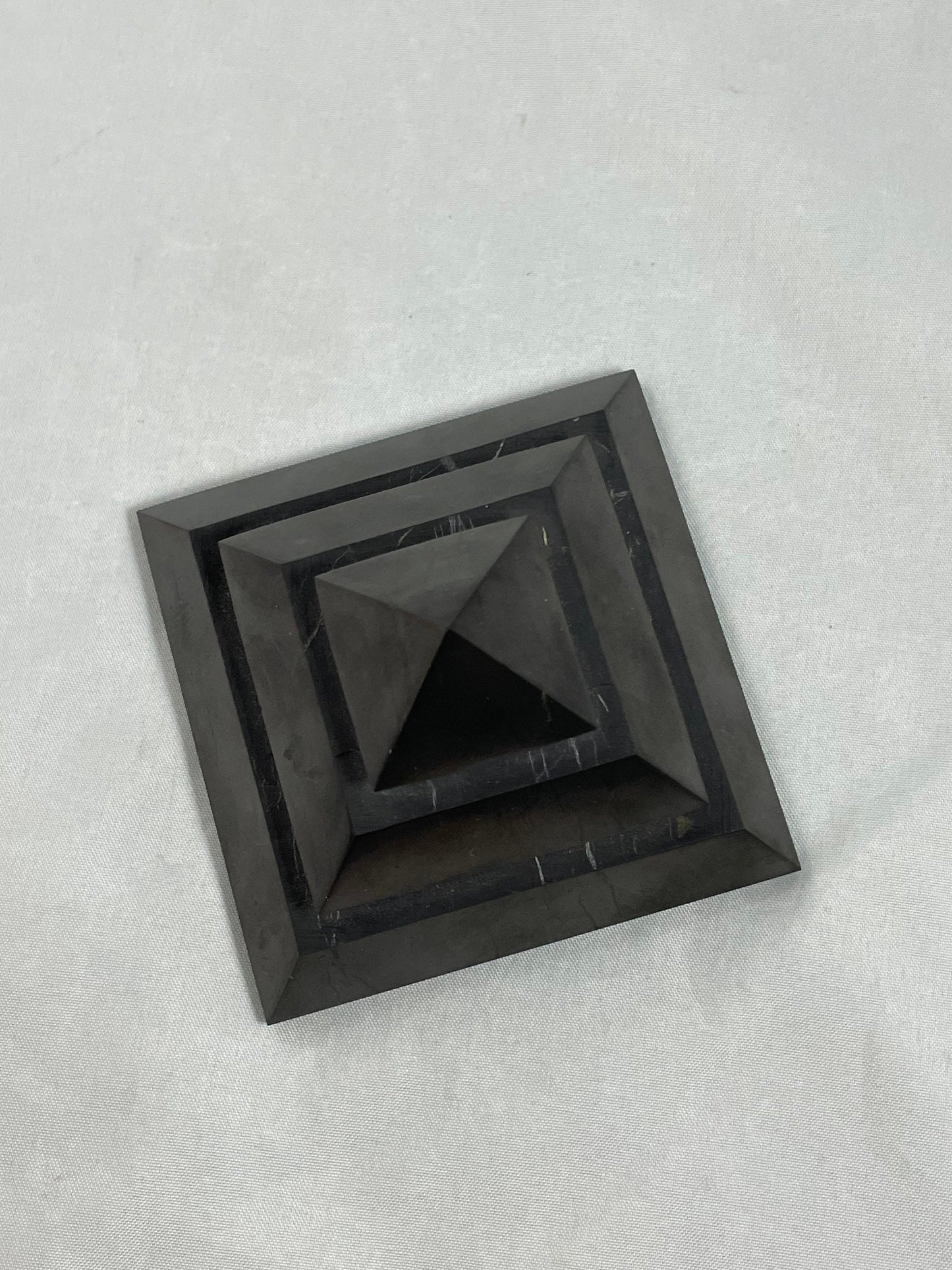 Shungite Carved Pyramid