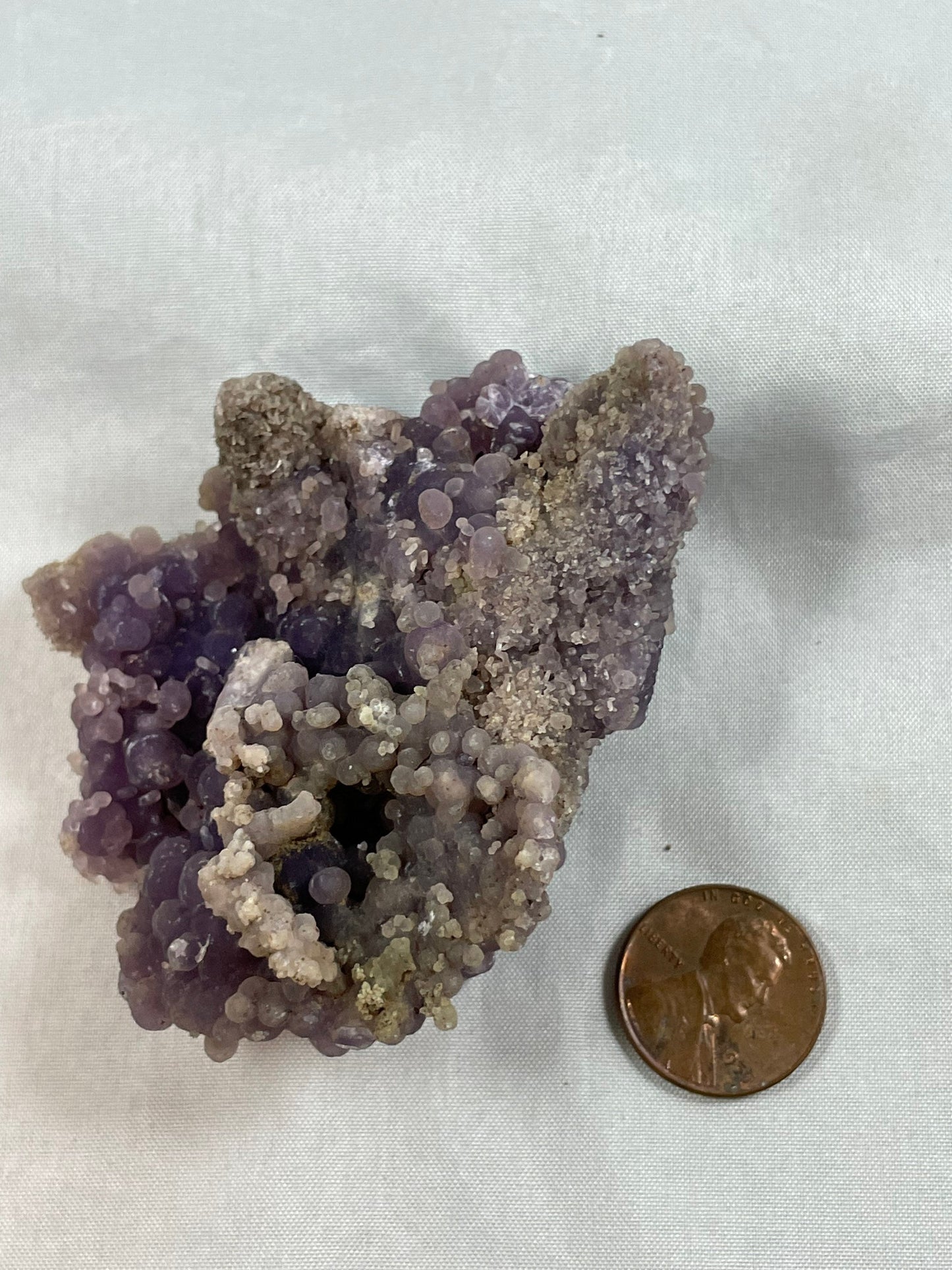 Sparkling Grape Agate Specimen