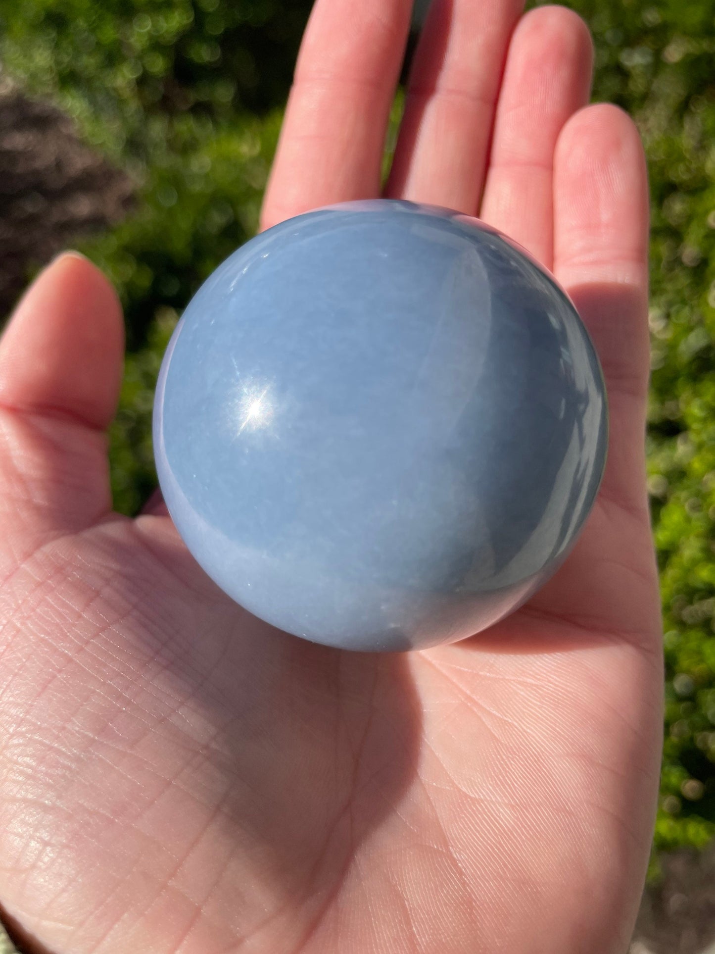 Angelite Sphere