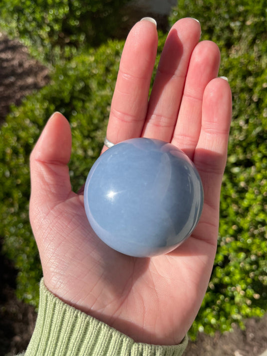 Angelite Sphere