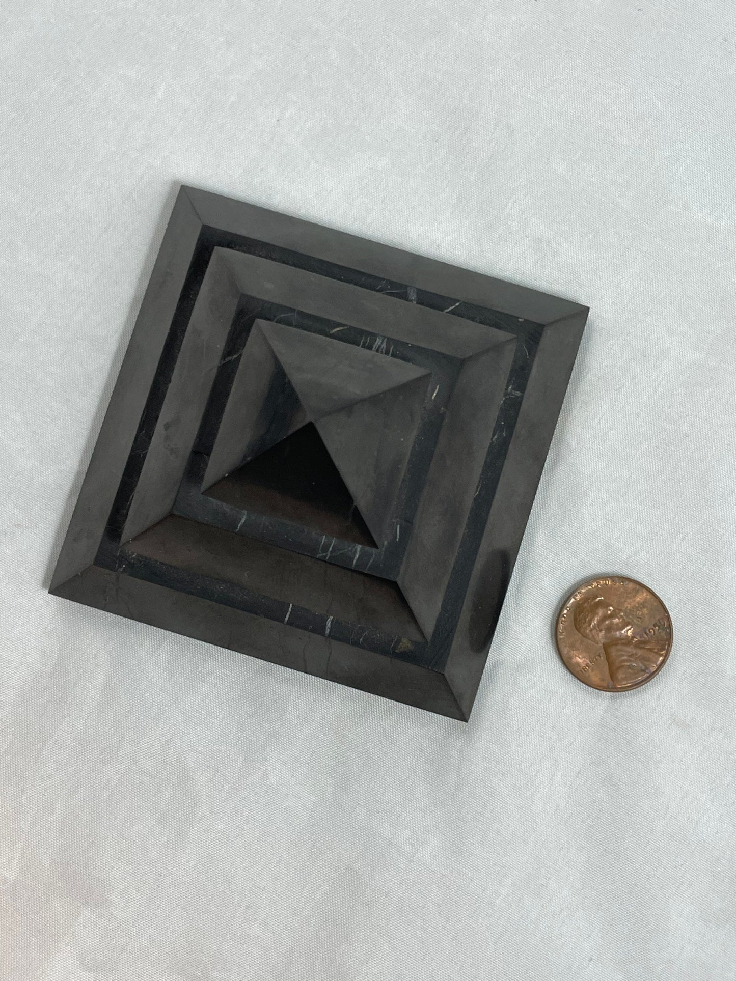 Shungite Carved Pyramid