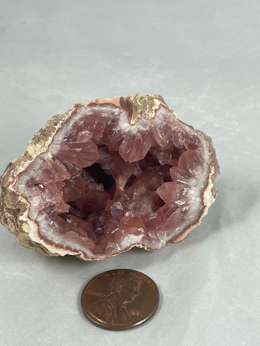 Raw Cobalto Calcite Geode