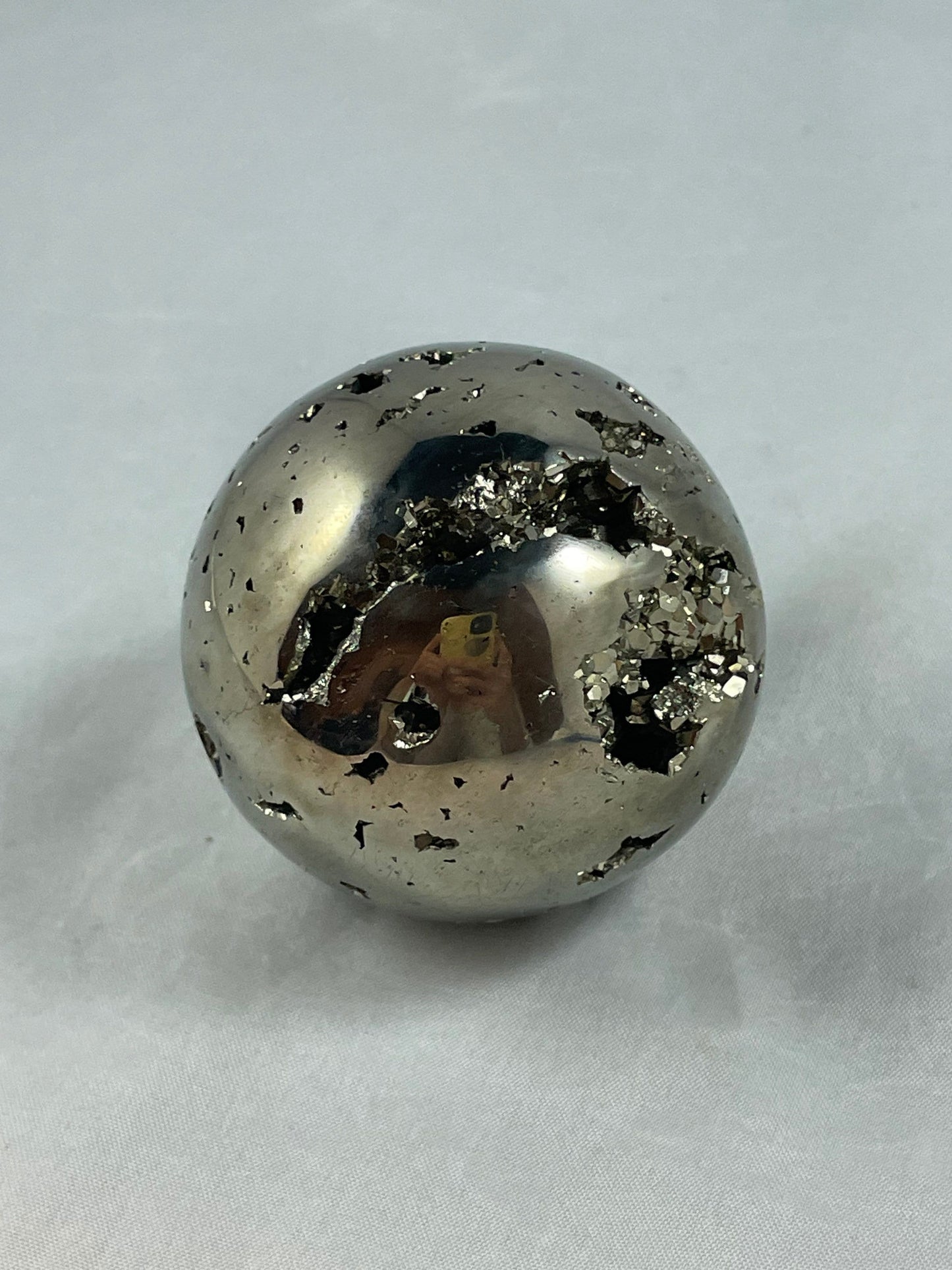 Polished Pyrite Sphere