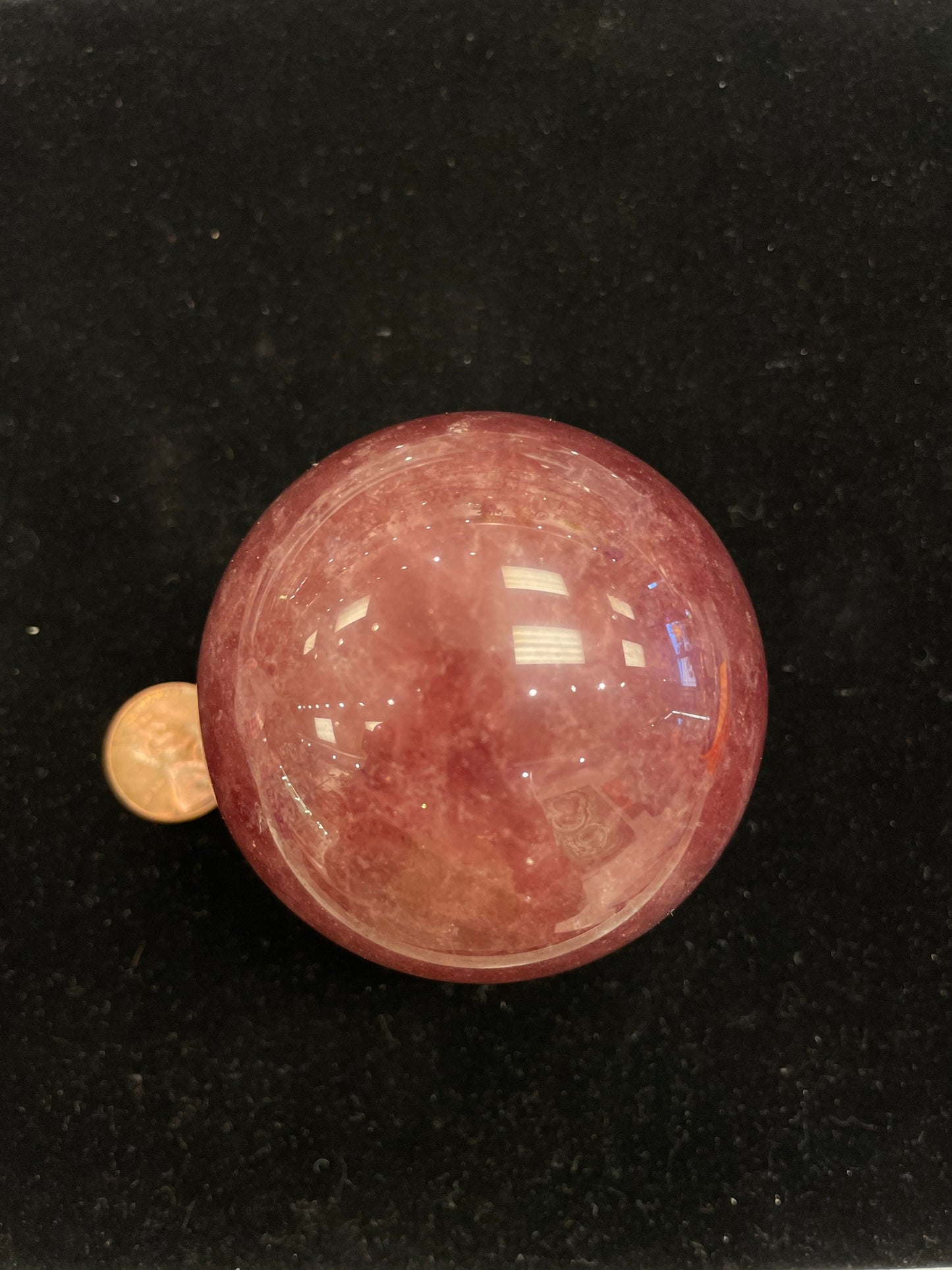 Strawberry Quartz Sphere