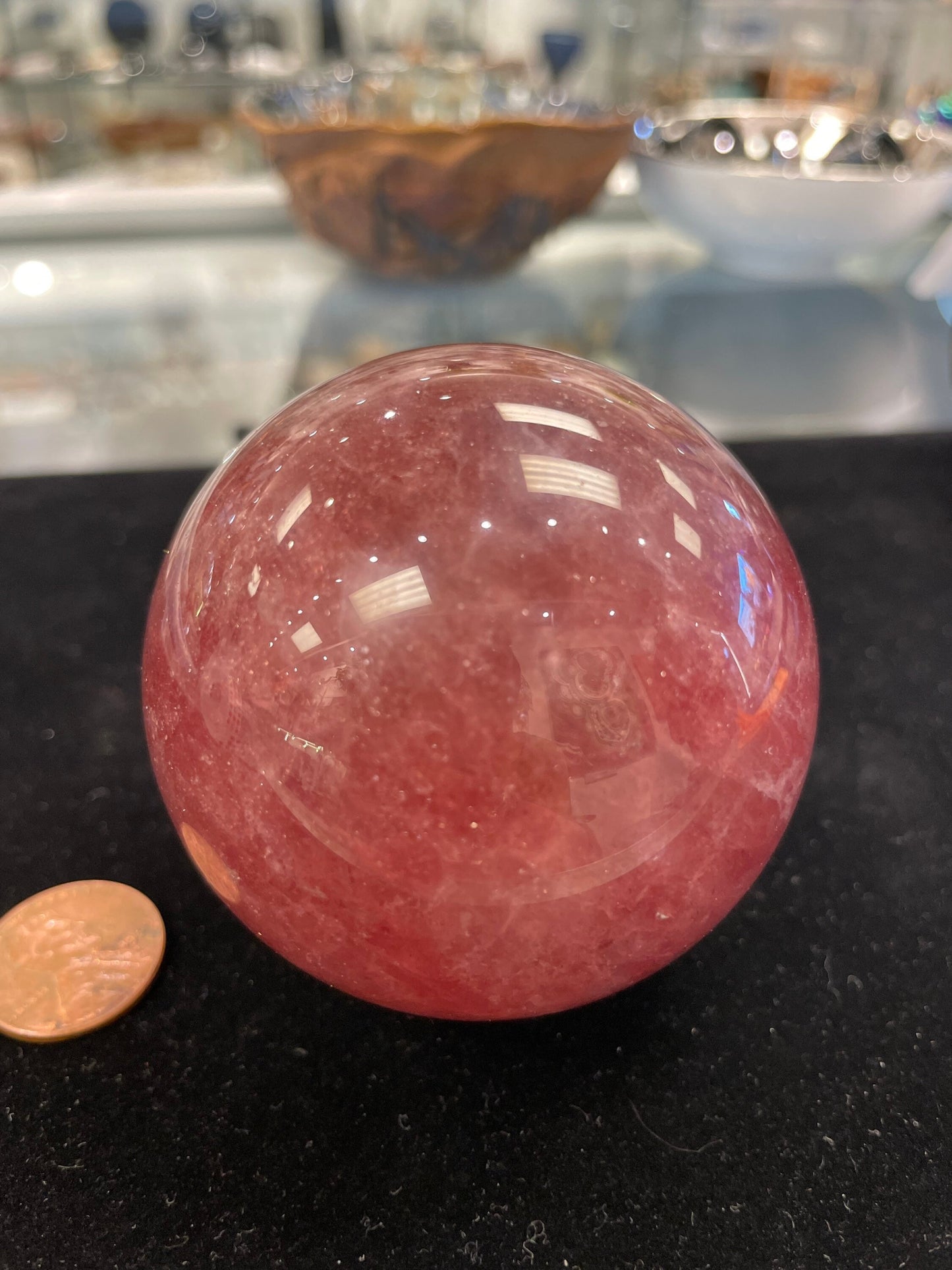 Strawberry Quartz Sphere