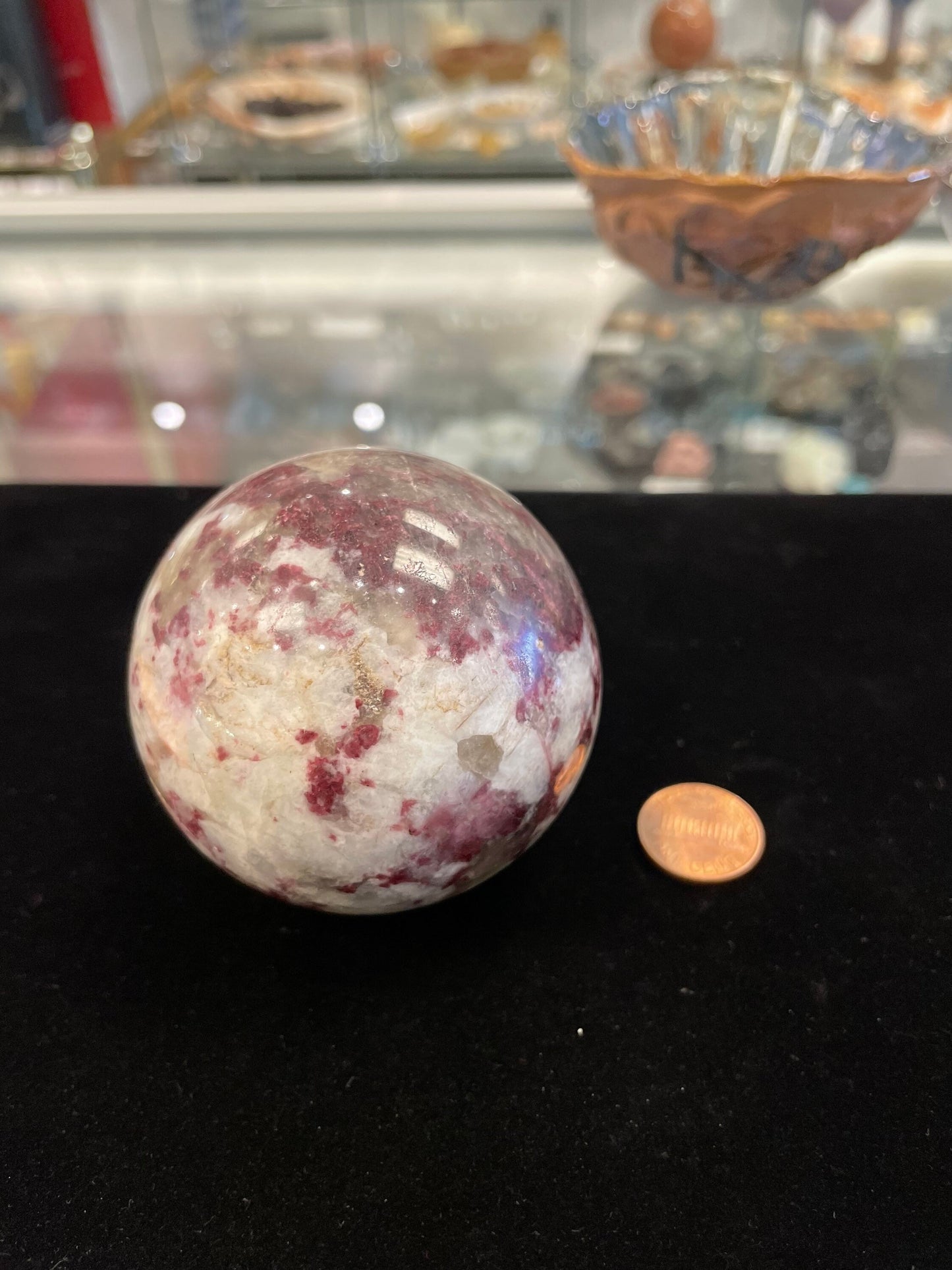 Rubellite Sphere