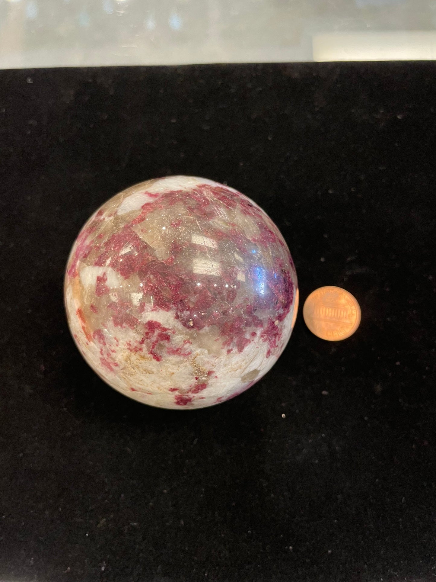 Rubellite Sphere