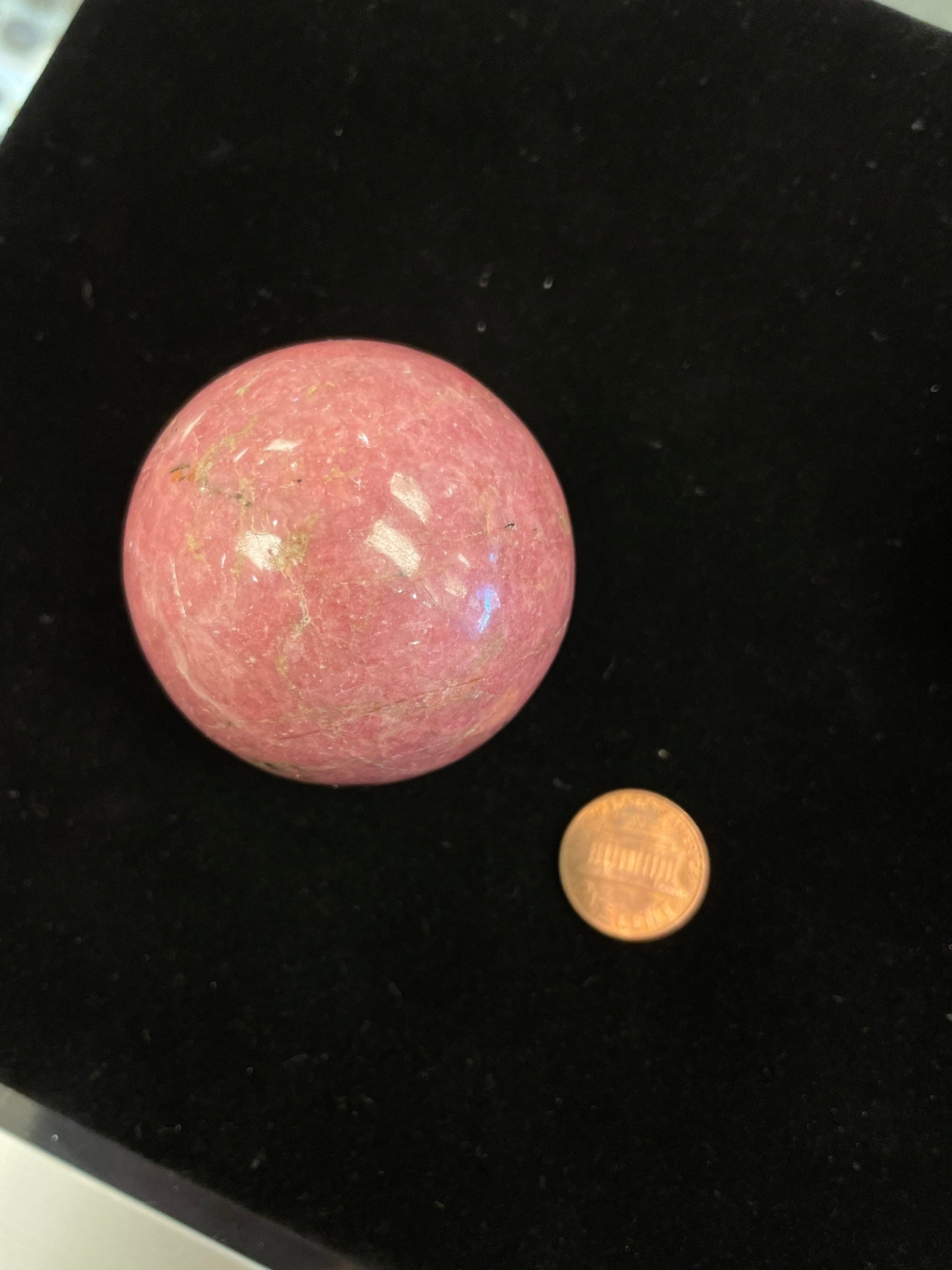 Rhodonite Sphere