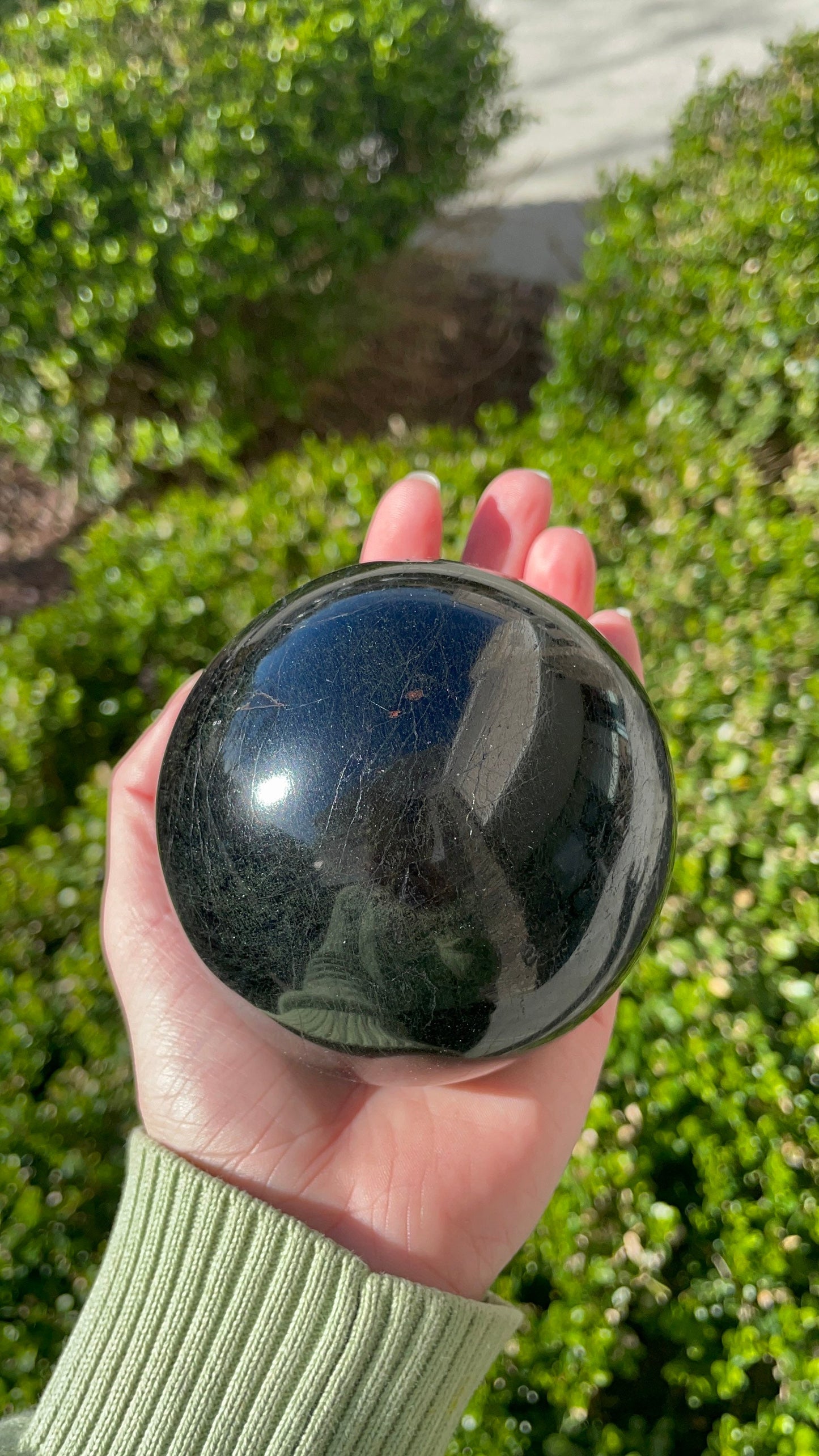 Black Tourmaline Sphere