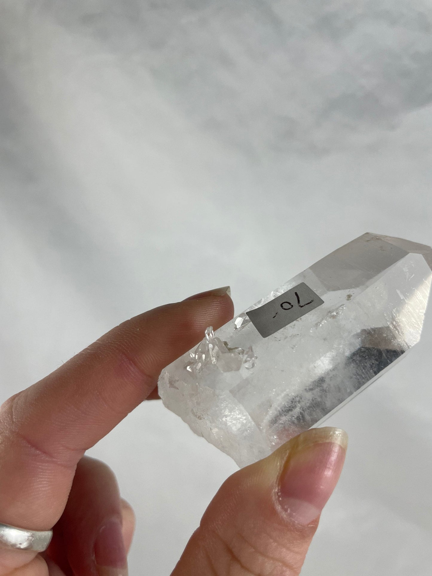 Temple Heart Dow Clear Quartz