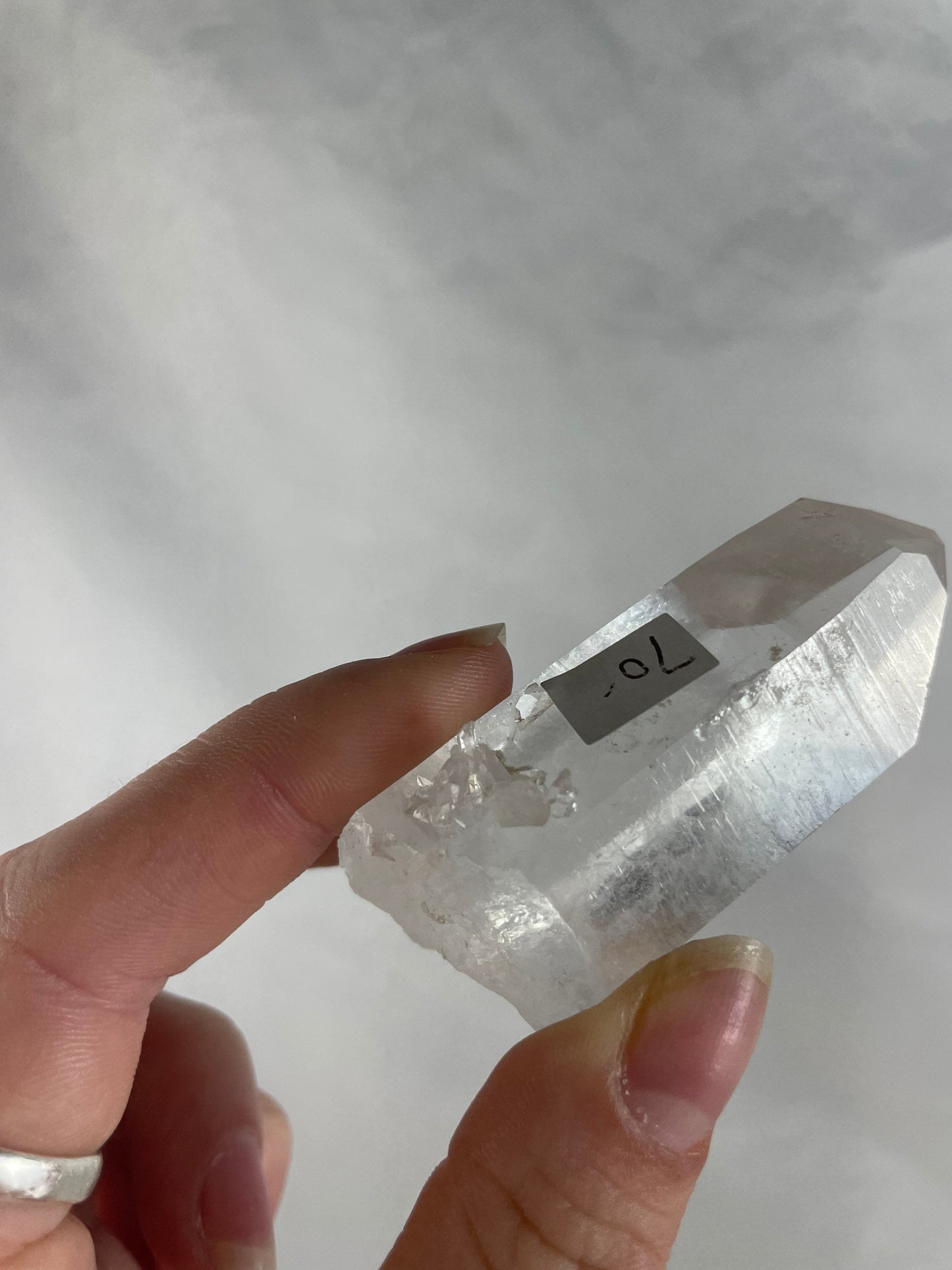 Temple Heart Dow Clear Quartz