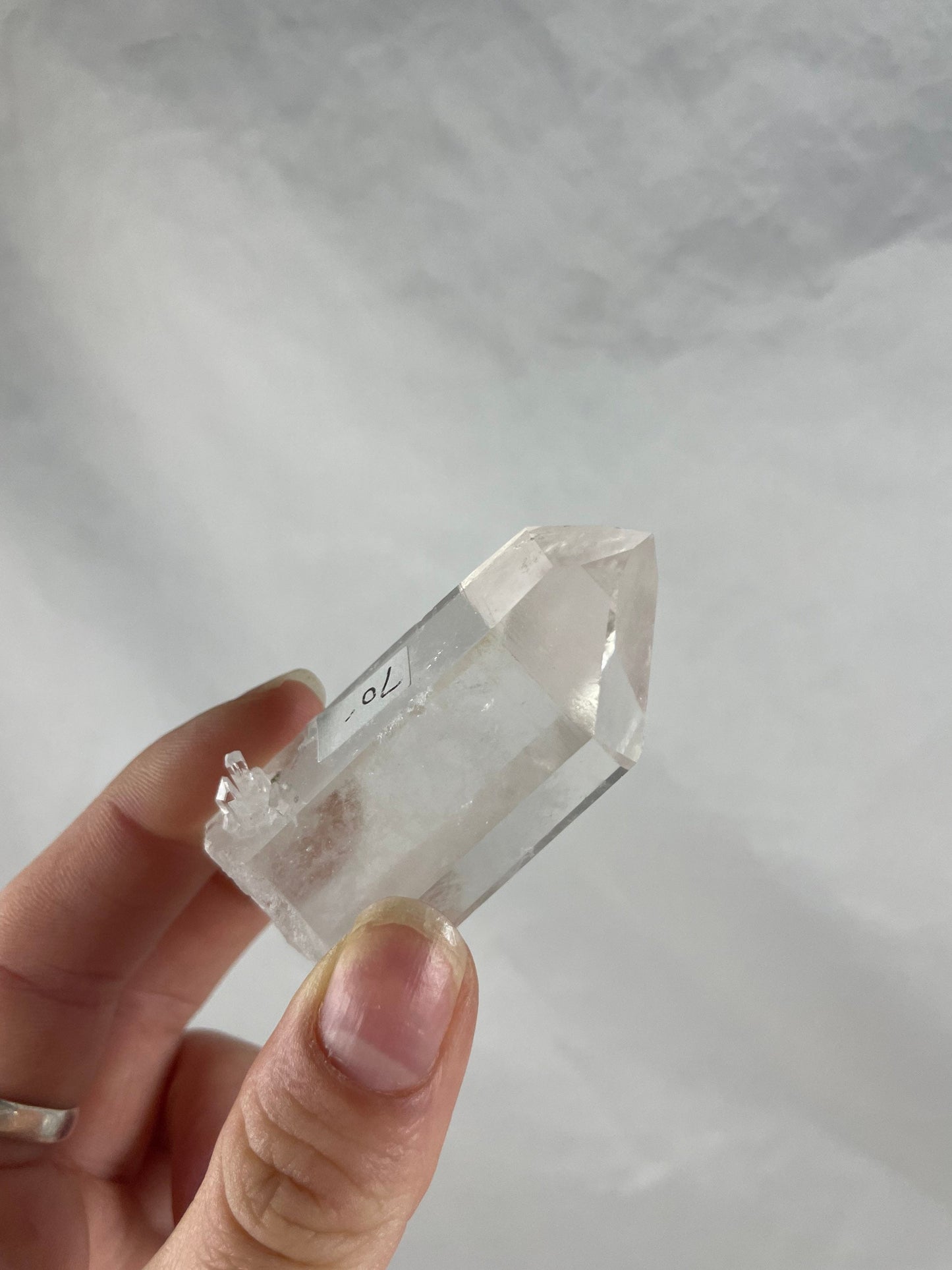 Temple Heart Dow Clear Quartz