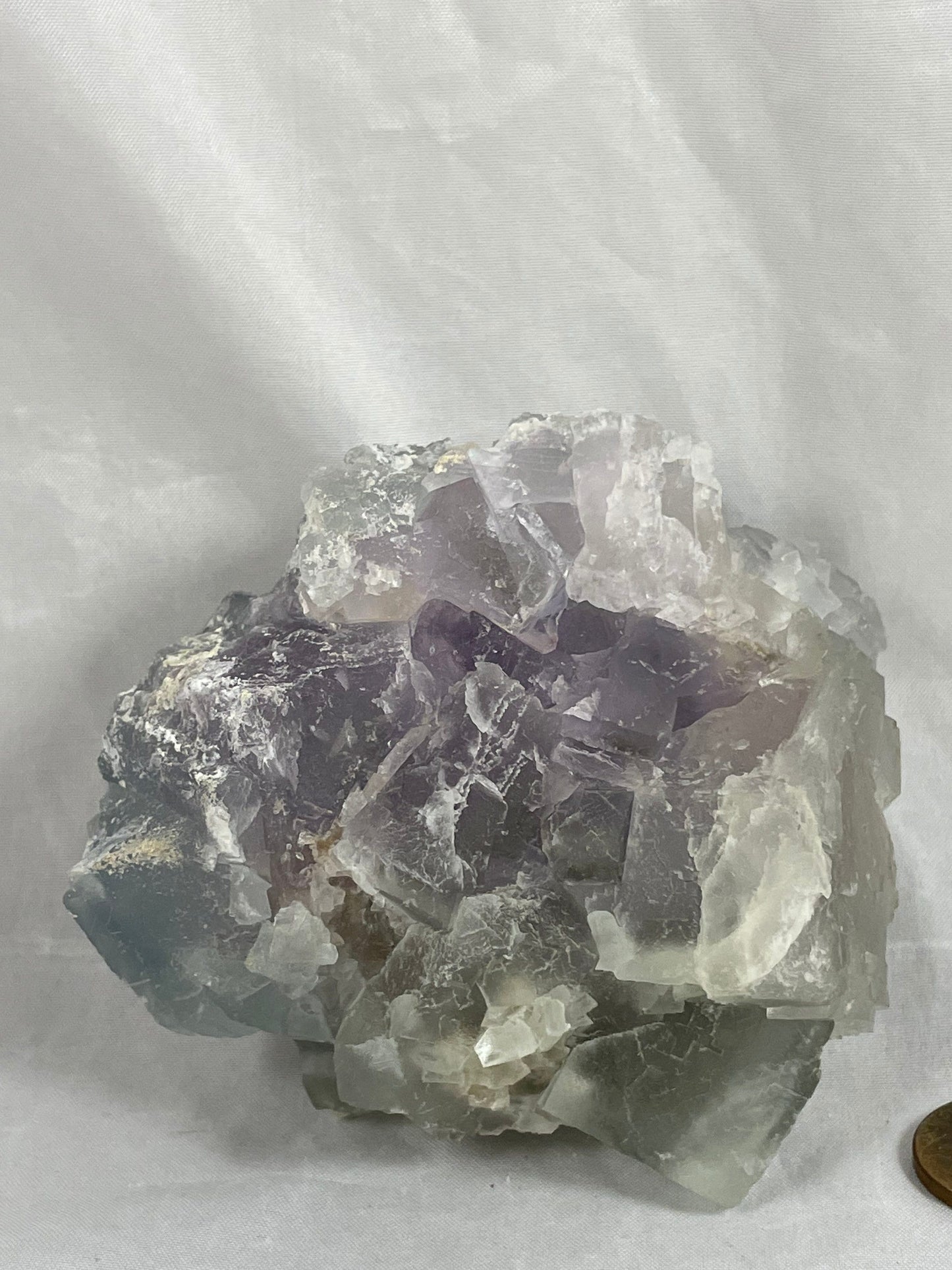 Fluorite with Quartz