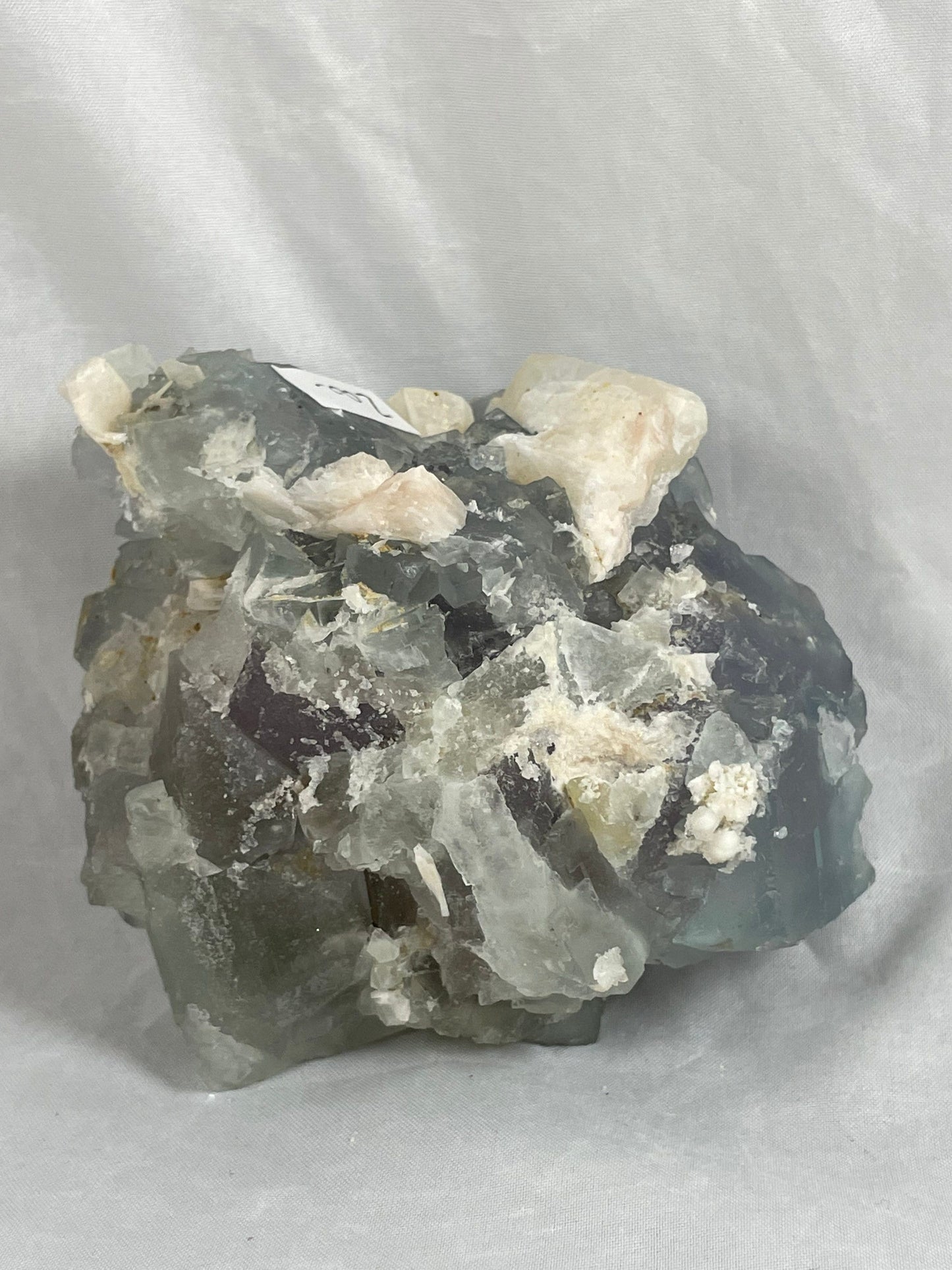 Fluorite with Quartz