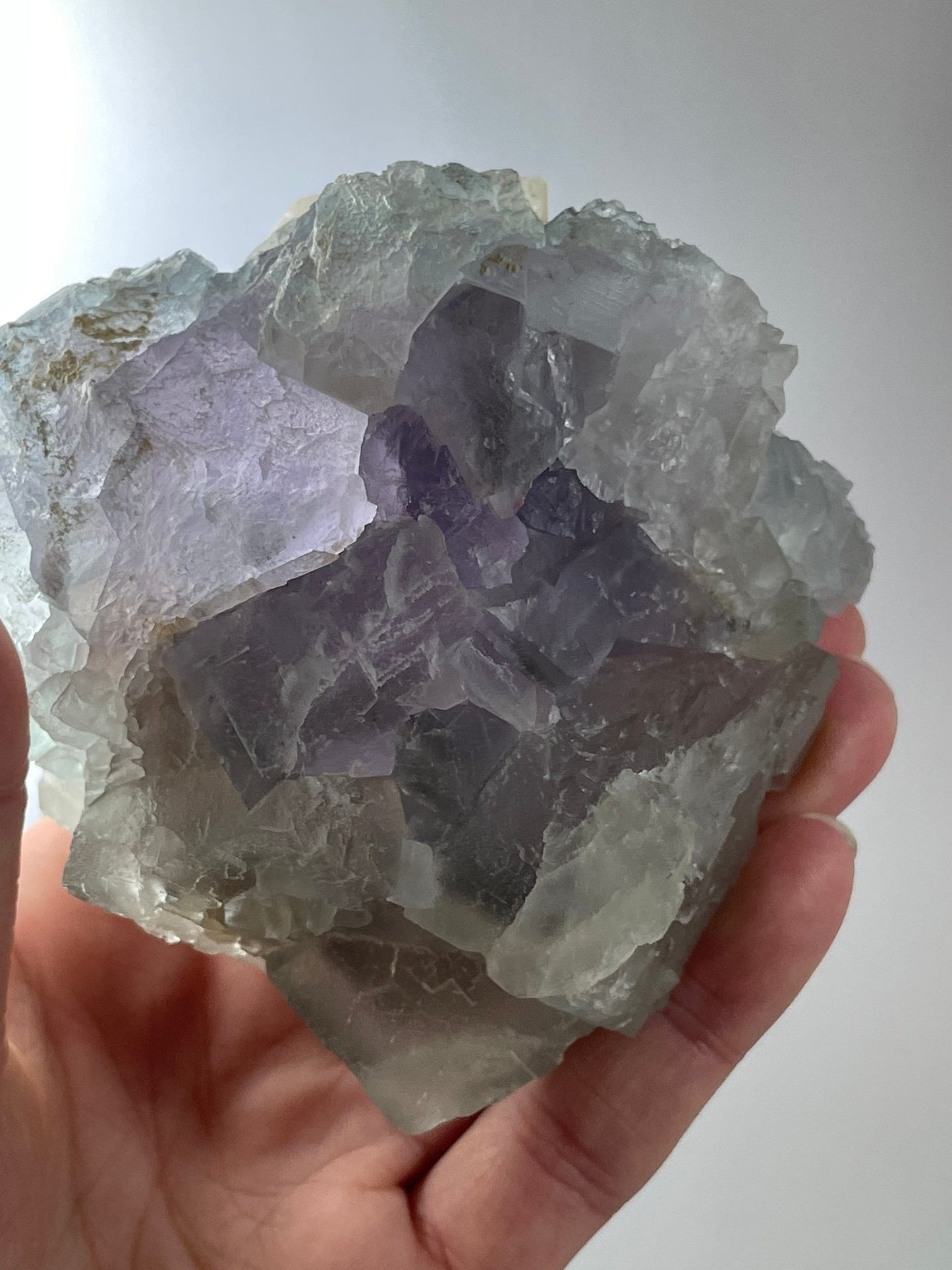 Fluorite with Quartz