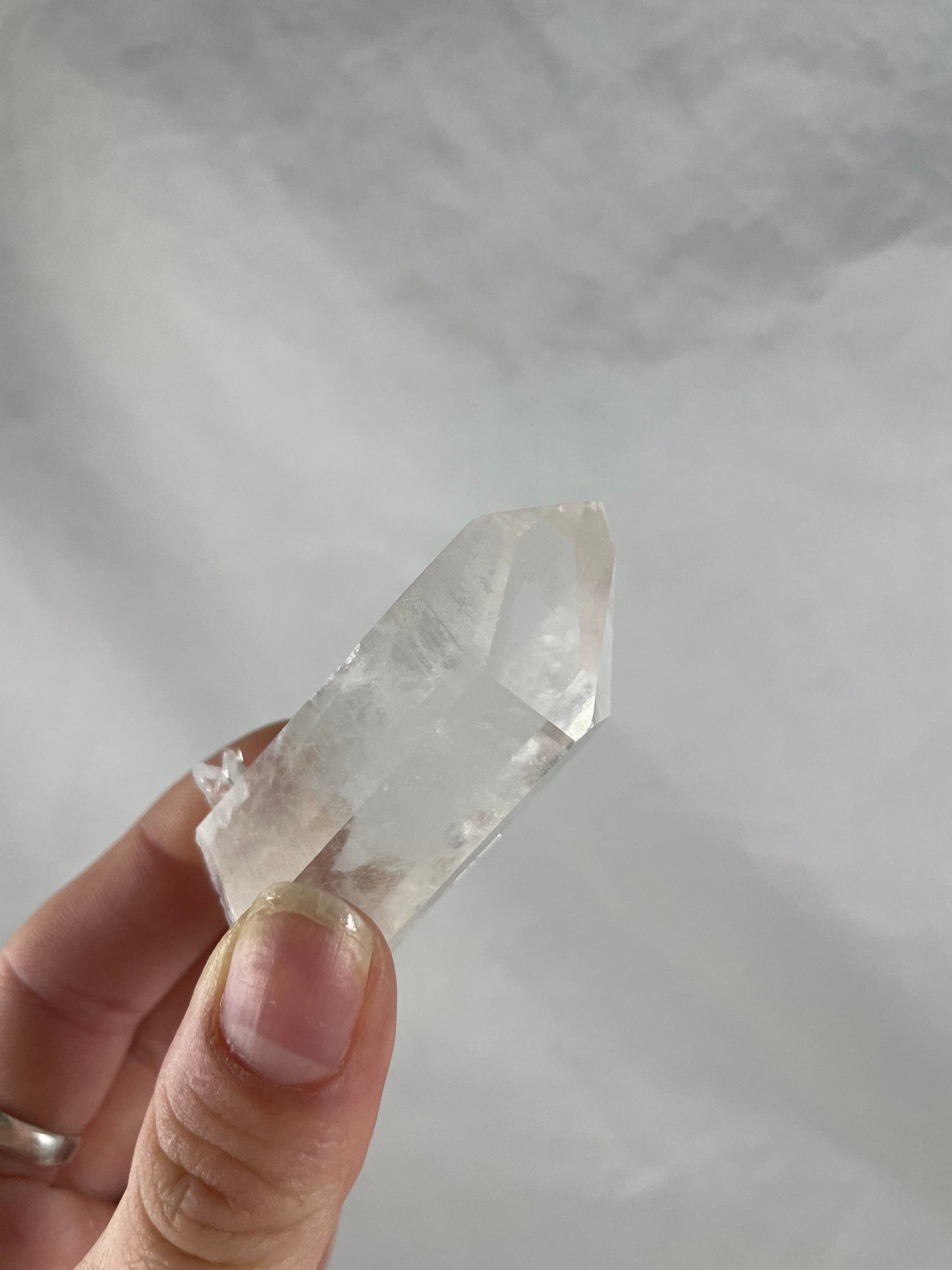 Temple Heart Dow Clear Quartz