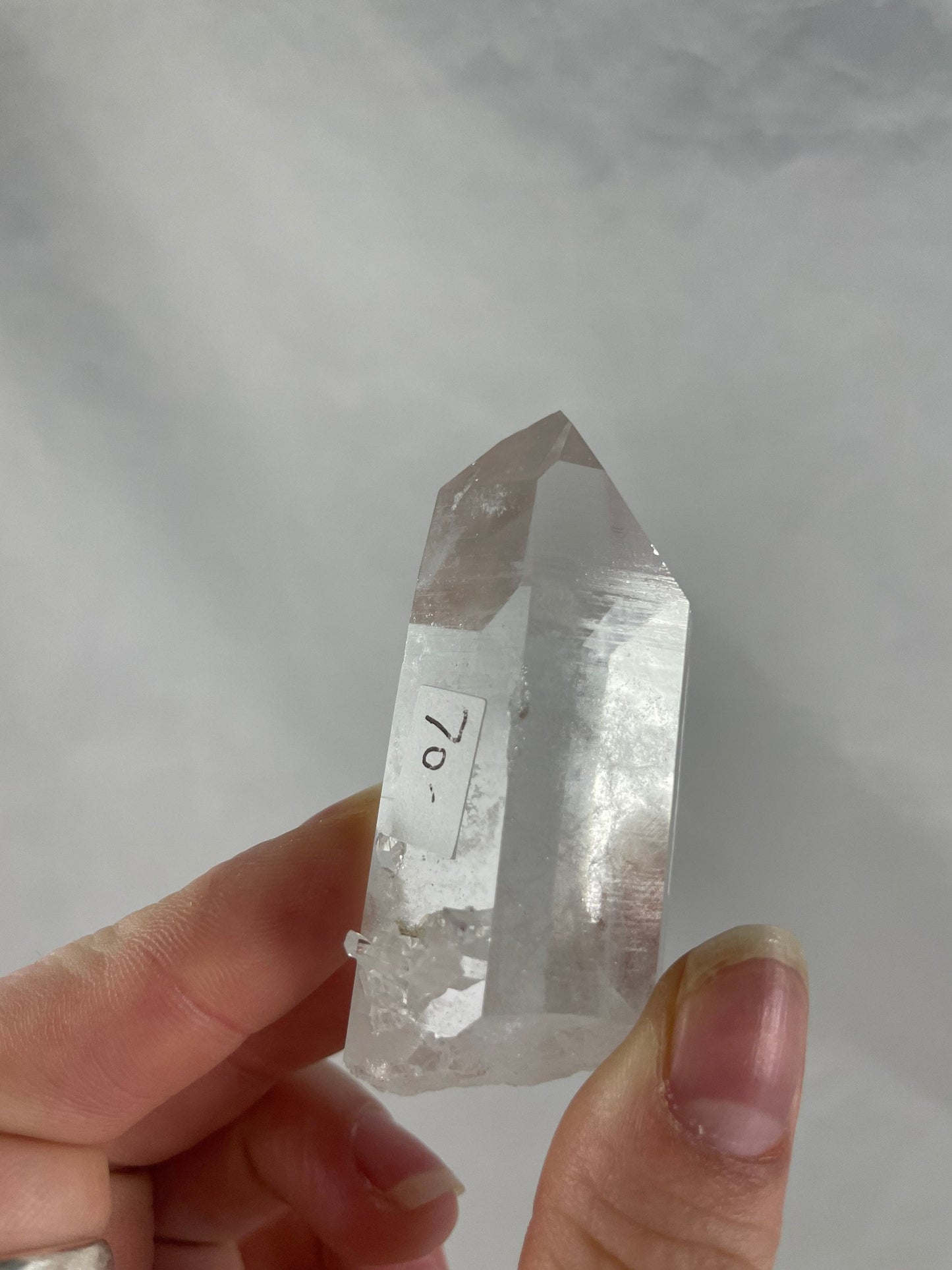 Temple Heart Dow Clear Quartz