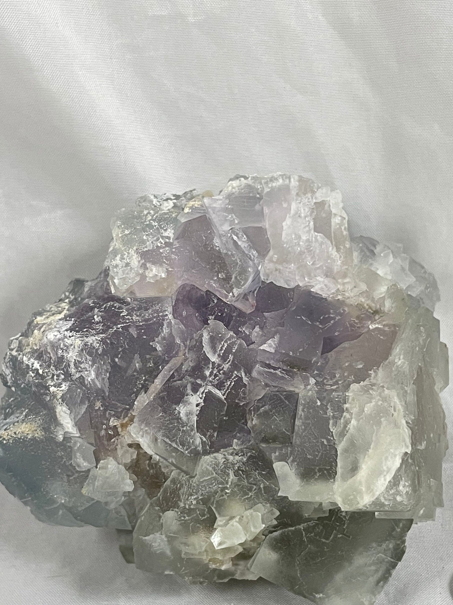 Fluorite with Quartz