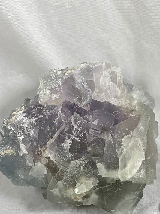 Fluorite with Quartz